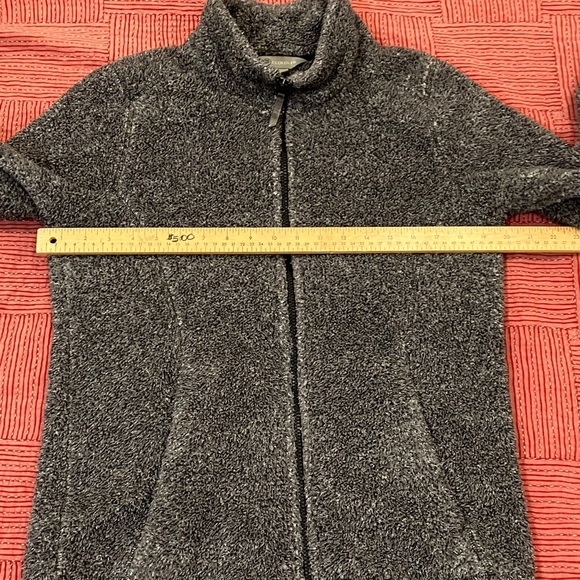 Cloudveil Women's size small Cozy Gray fleece Teddy Jacket - Picture 3 of 15